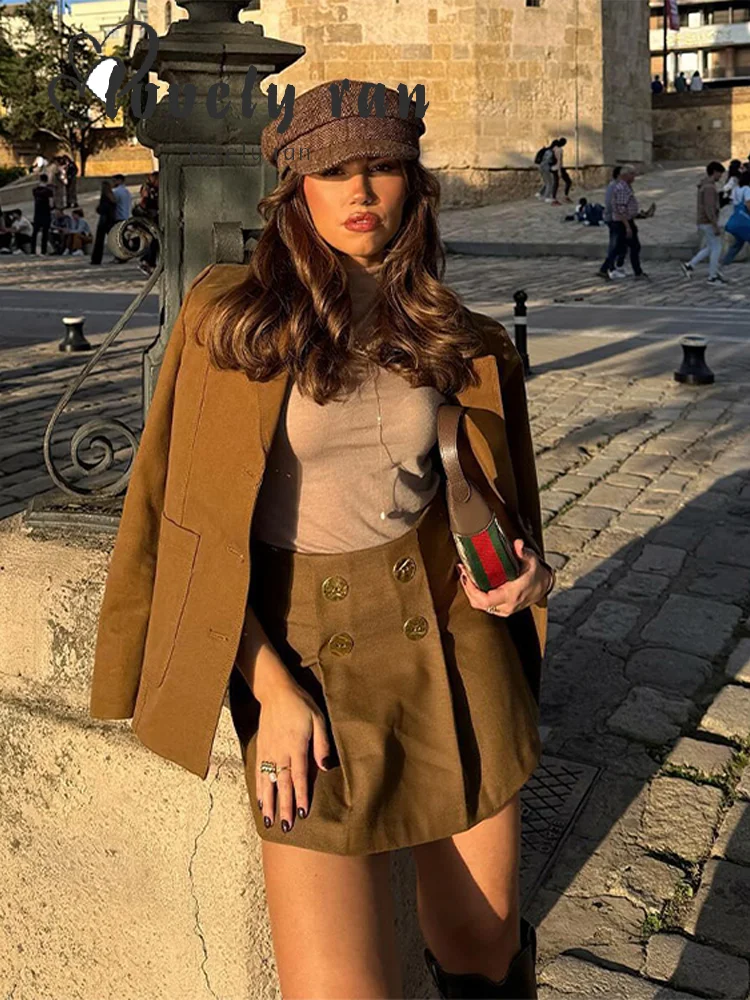 

Preppy Sequined Women Skirt Solid Pleated A Line Female Mini Skirts 2025 Spring Fashion High Street All Match Lady Clothes