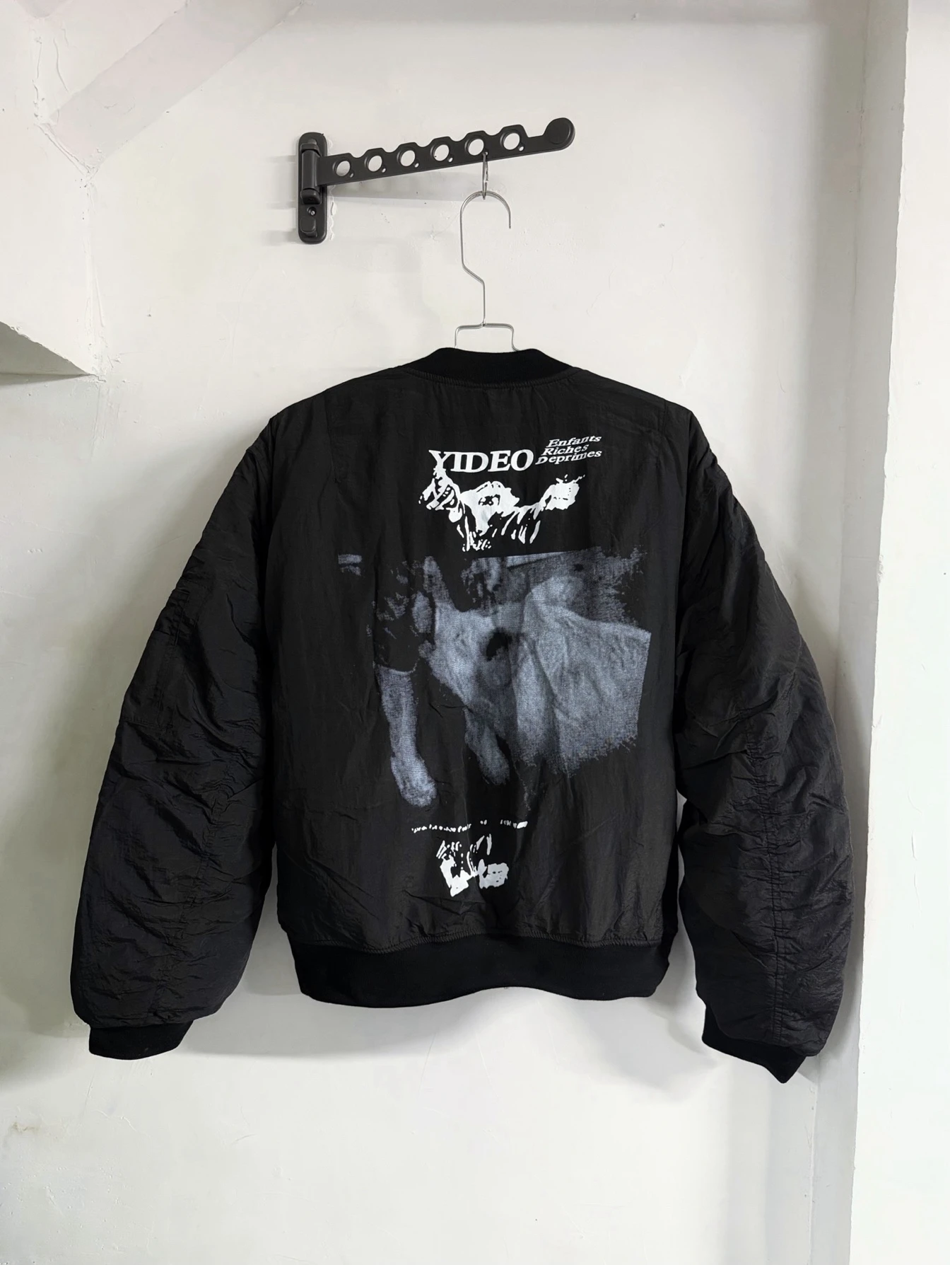 

Куртка-бомбер ERD 25FW Pig Man из хлопка, свободного кроя, в городском стиле, молодежная верхняя одежда, с длинными рукавами, отложным воротником, стандартной длины