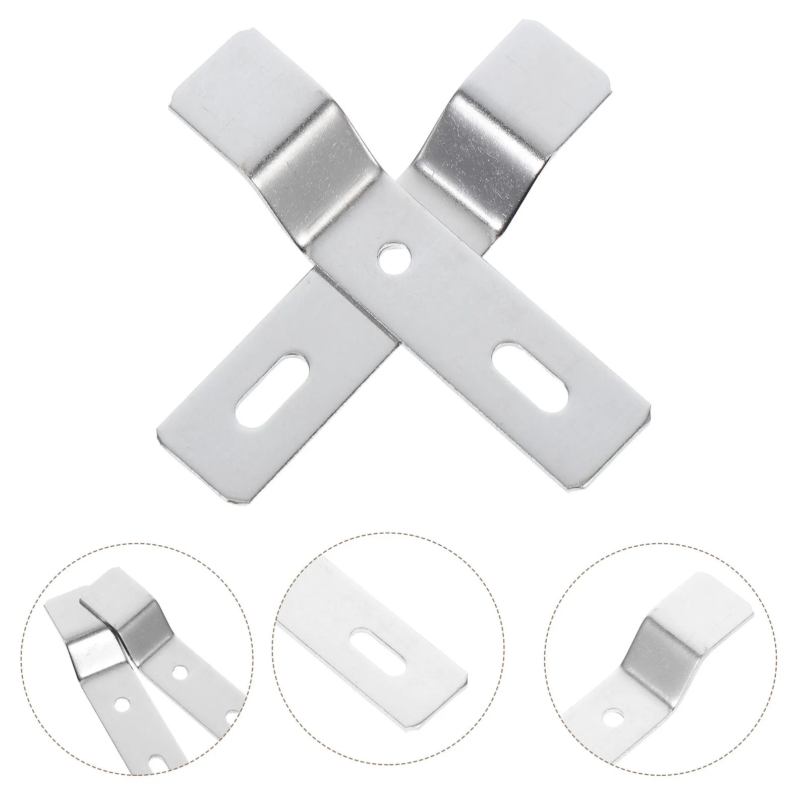 

2 шт. универсальный кронштейн для писсуара, металлический подвесной крючок для настенных туалетов, комплект аксессуаров для ванной комнаты