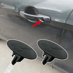 2x For KIA Ceed I II 2006 2007 2008 2009 2010 2011 2012 2013 - 2018 Auto Door Handle Key Hole Plug Cover Cap Clip Black NEW