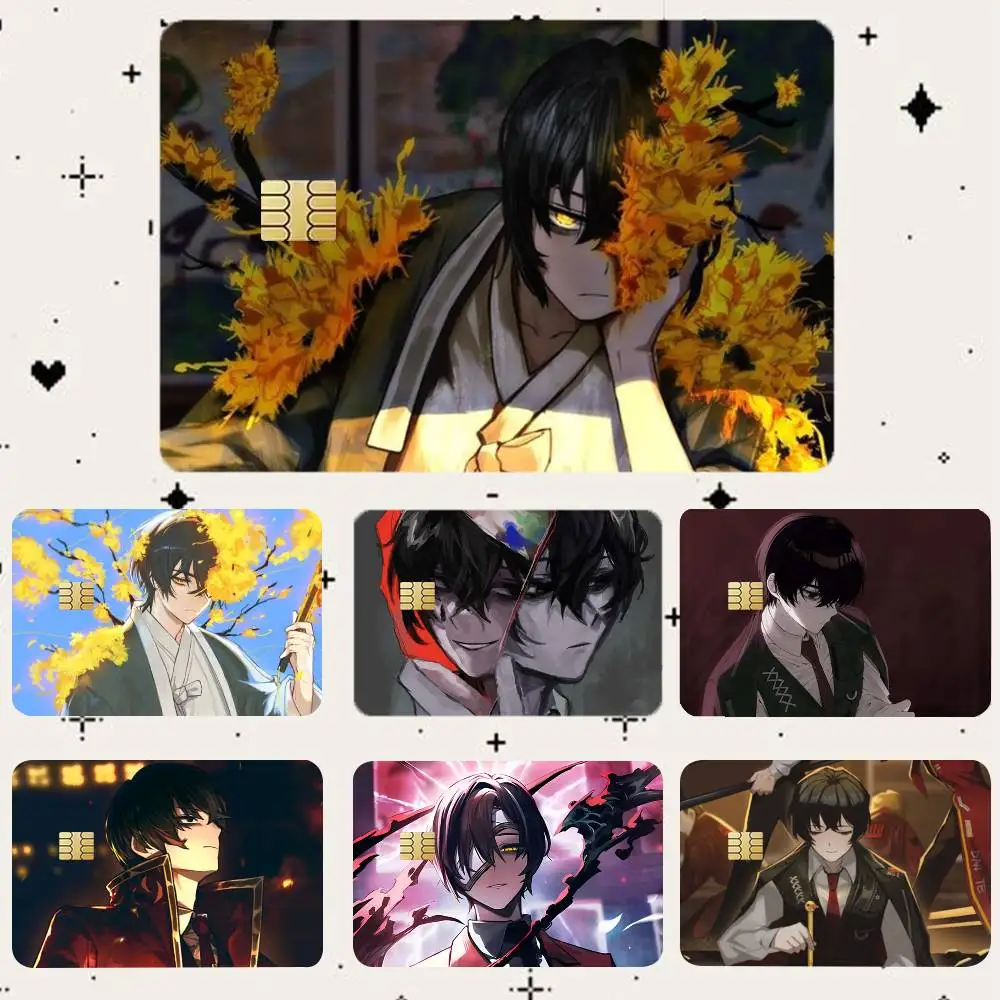 

Limbus Yi Sang Company Custom HD Waterproof Card Skins Protective Stickers for Credit Bank Game Cards