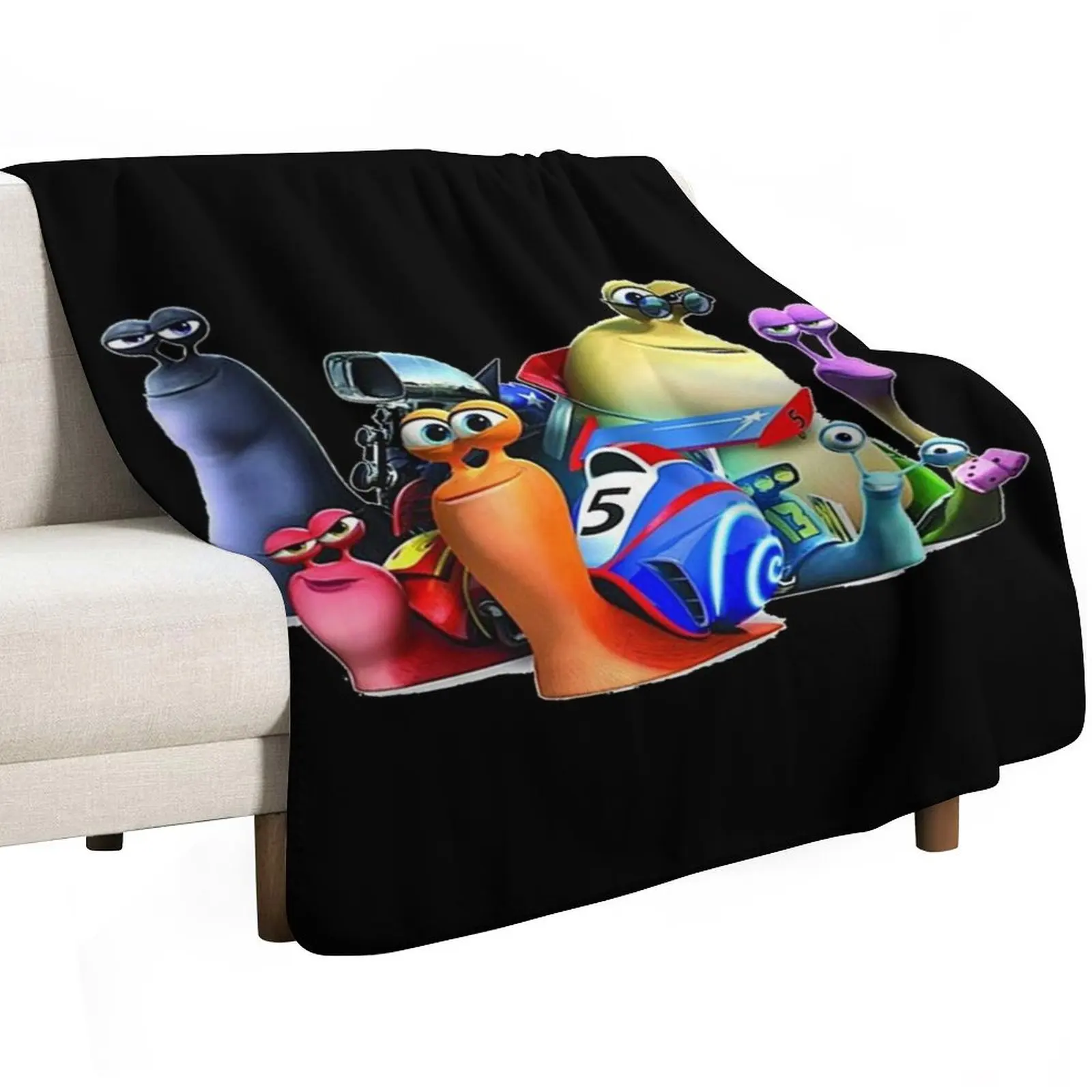 Snail turbo Throw Blanket Heavy Moving heavy to sleep Luxury Winter beds decorative Blankets