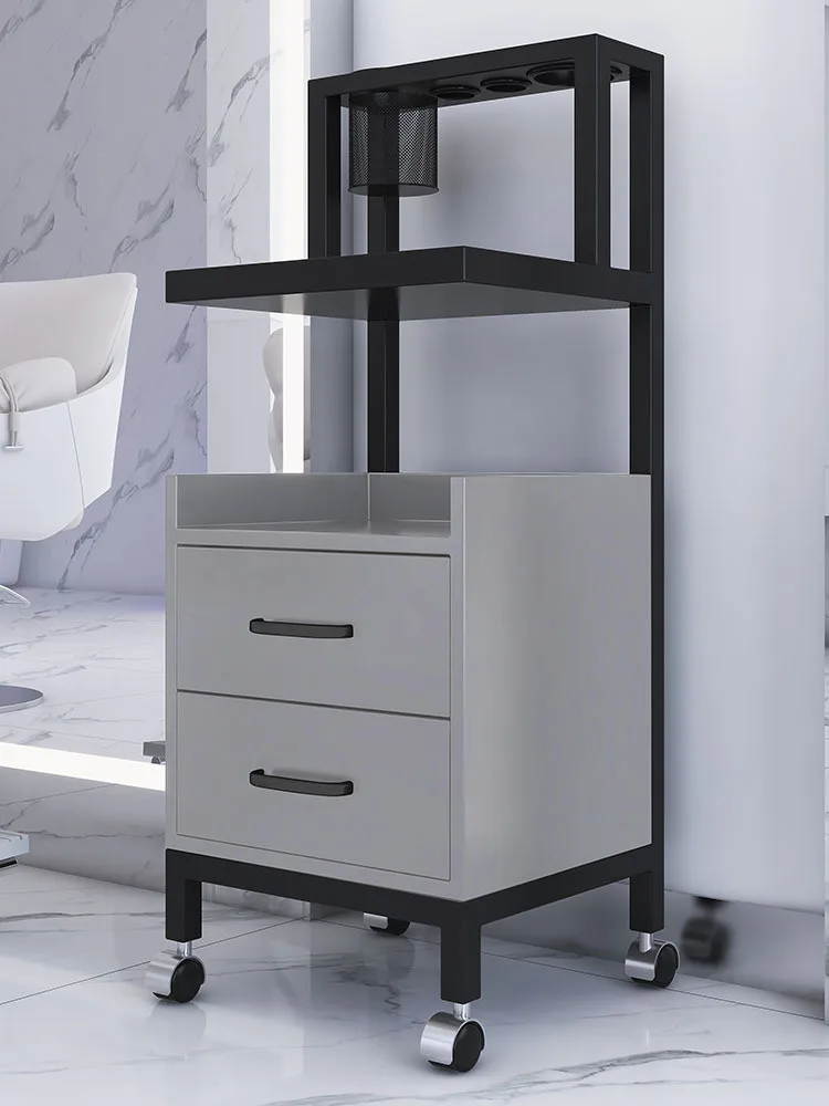 Modern Salon Working Trolley Beauty Storage Cart Trolley For Heavy Duty Salon Equipment