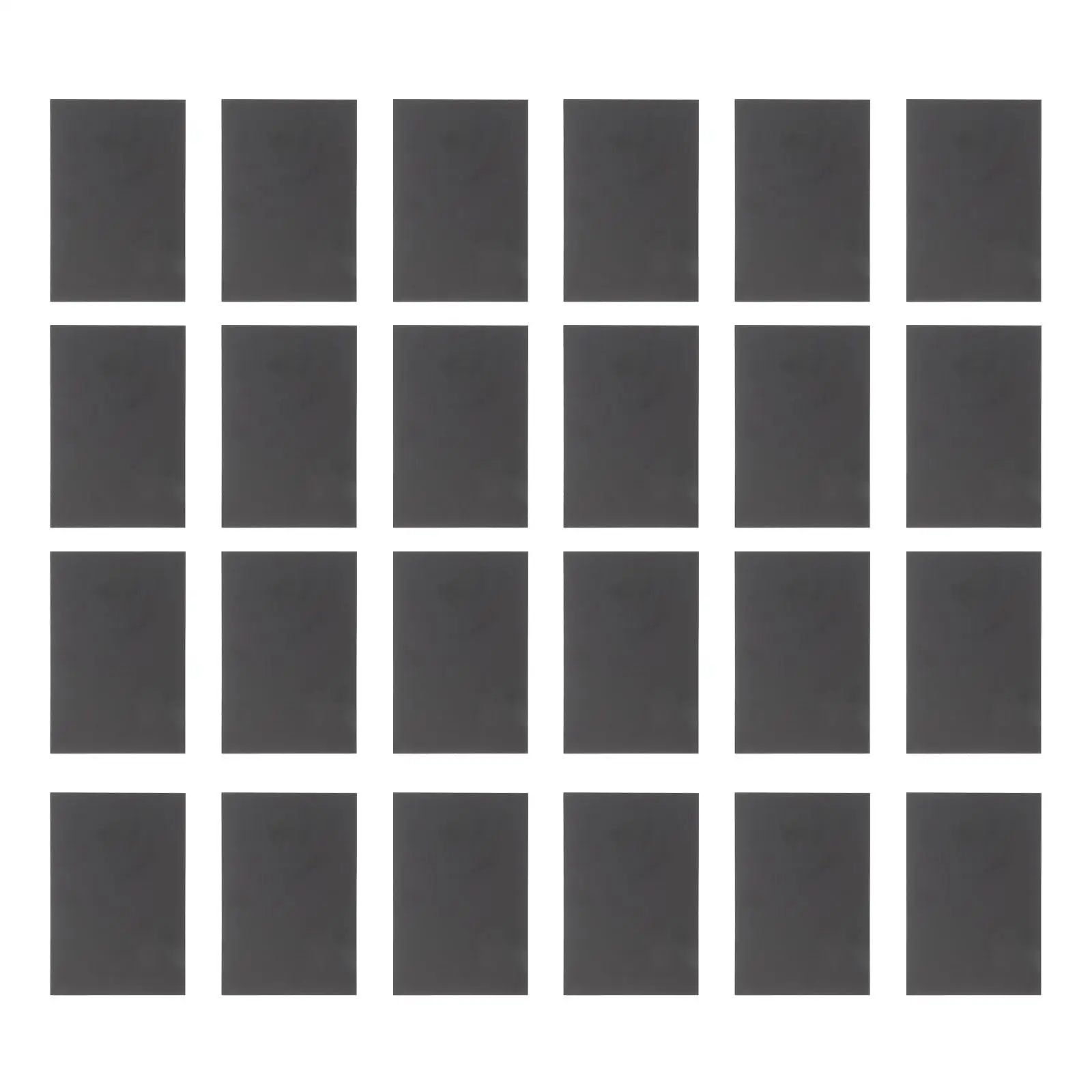 

32 Pcs Door Fake Magnetic Windows Magnetic Panels Inserts Faux Windows Kit Black Decals Rubber Metal Doors Hardware Outdoor