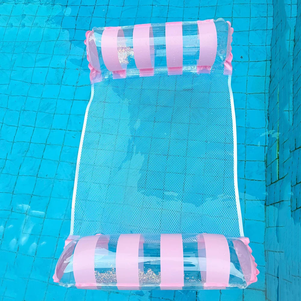 1 Pcs Inflatable Pool Float Adult Swim Mattress Water Hammock Swim Tube Swim Accessory Summer Water Sports Travel Vacation view 3