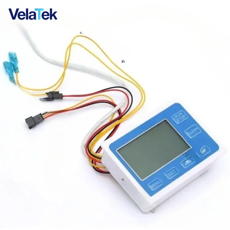 

Digital Water Flow Meter Hall Flow Sensor Flow Device Indicator Counter Thermometer Display Quantitative Controller 0.1-9999