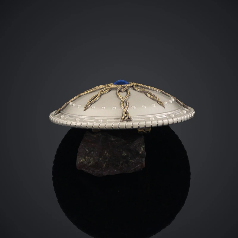 9 cm Diablo 2 Dark Ruler's Great Shield Storm Chaser's Shield Fysieke schadevermindering Schildmodellen Thema Gaming Collectibles