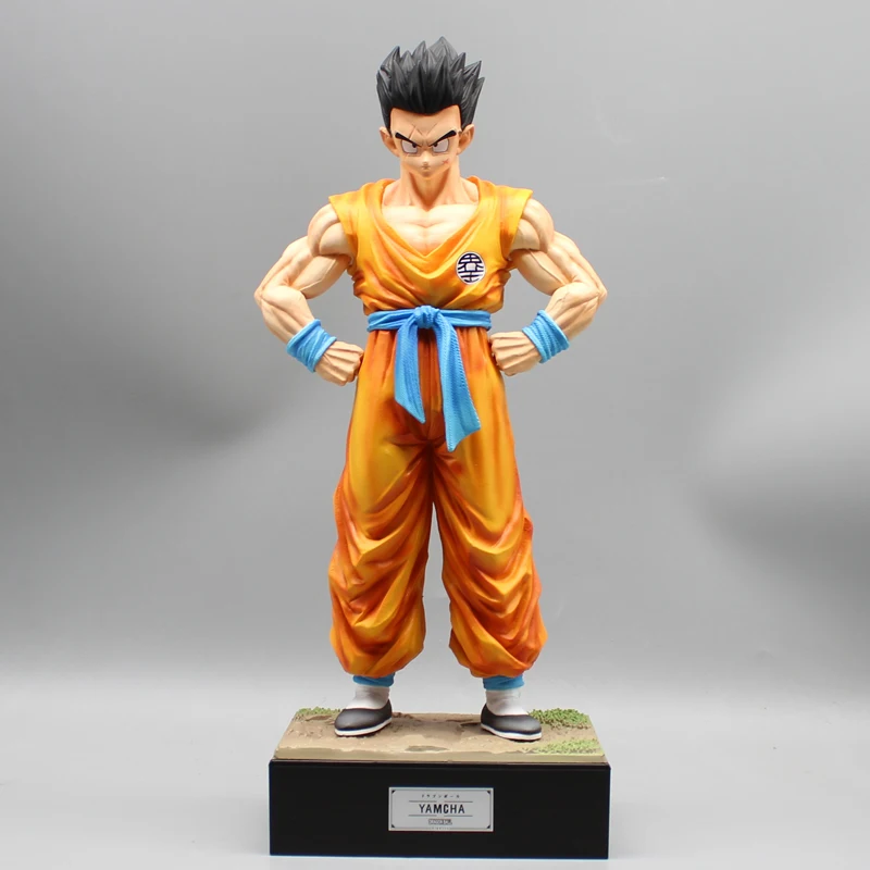 

Фигурка аниме «Жемчуг дракона Z», фигурка аниме Yamcha, игрушки 31,5 см, фигурка манги «Супер сайян», фигурка манга, периферийная модель из ПВХ, украшения, подарок