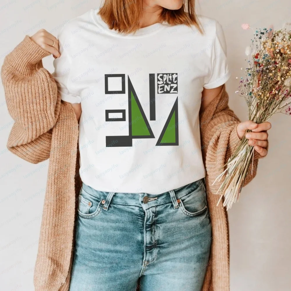 New Products: Tops and T-shirts. Split Enz. Summer Short-sleeved Shirts Suitable for Both Men and Women. Comfortable T-shirts.