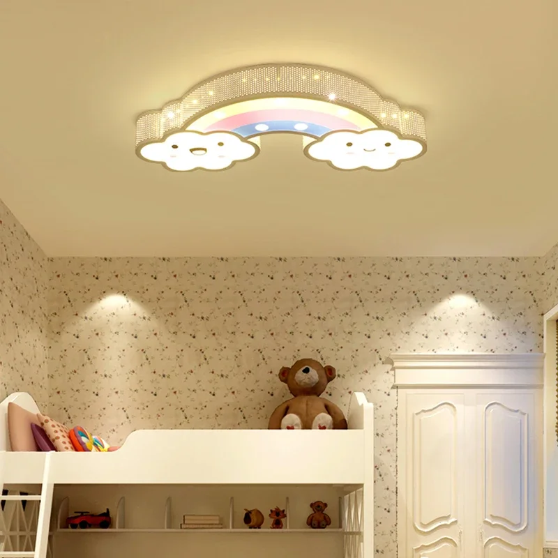 Children's room ceiling lamp simple modern led bedroom room lamp creative cloud personalized lamps