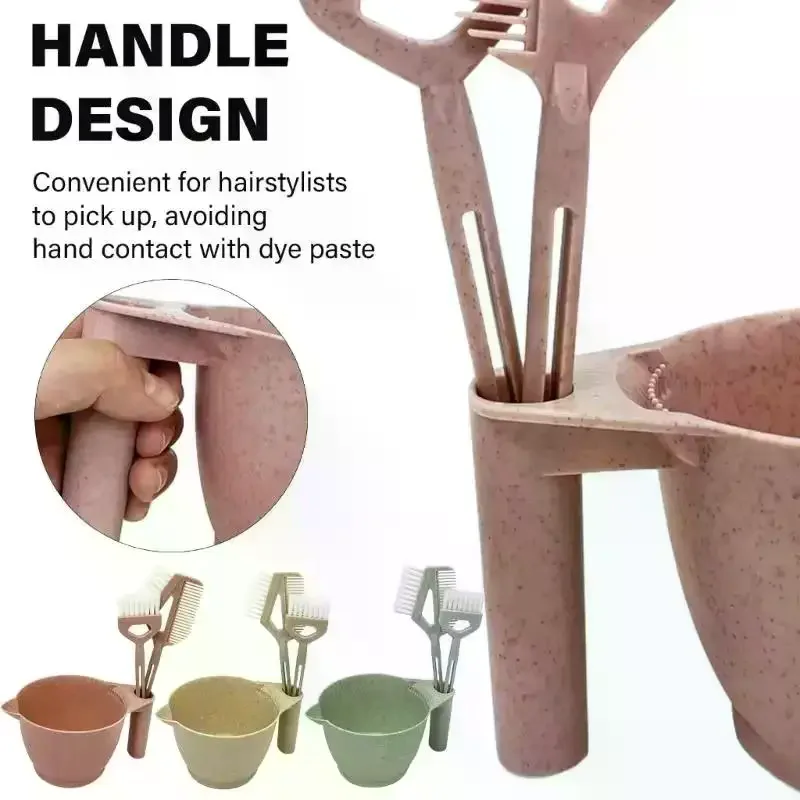 

3 шт., набор для краски для волос премиум-класса, набор кистей и чаш для окрашивания волос, набор «сделай сам», отбеливатель для окрашивания волос, аппликатор для парикмахерской, инструмент