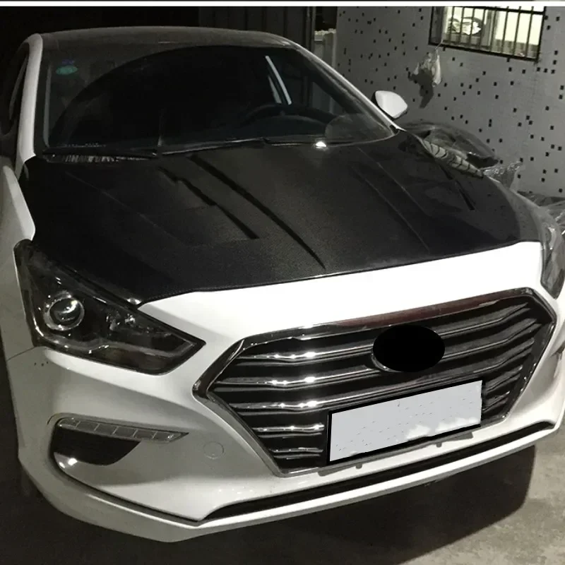 Carbon Fiber Engine Cover for Hyundai Mistra 2014 2016-2017 Light Weight Car Accessories
