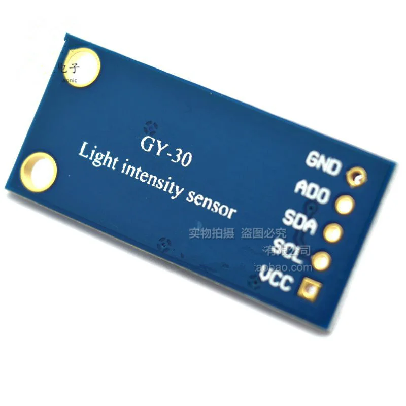 Sensor de intensidad de luz Digital GY-30 BH1750FVI, código de módulo