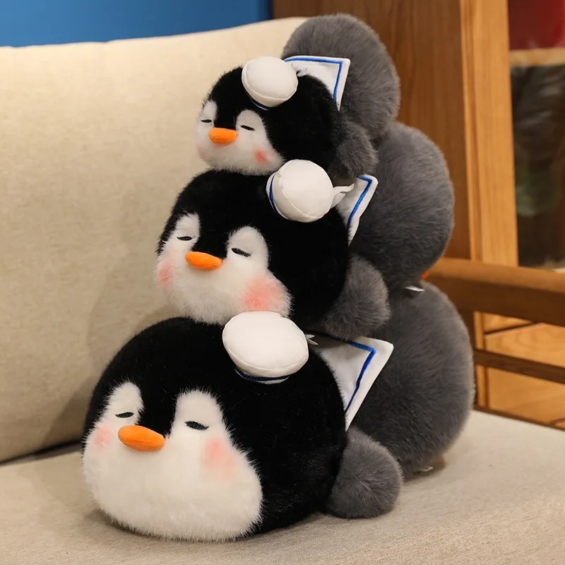 

Cartoon Cute Navy Penguin Plush Toy Penguin Dolls in The Aquarium Lifelike Animals Simulation Stuffed Doll Kawaii Toy Gifts