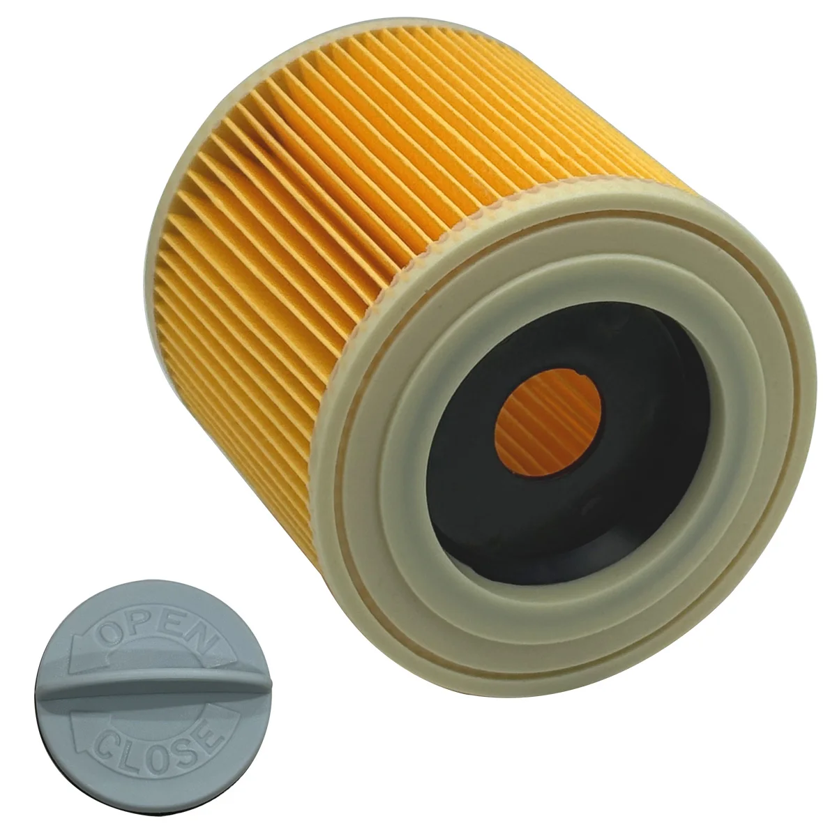 1/2 Pack 6.414-552.0 Replacement Filter – Compatible with Karcher WD1/WD2/WD3, MV2/MV3 Series Vacuums image 3