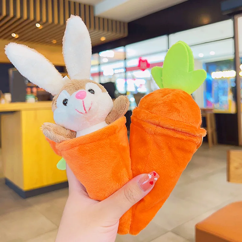 

2026 Easter cute Rabbit Carrot Plush Pendant Detachable Rabbit Carrot Pendant gift