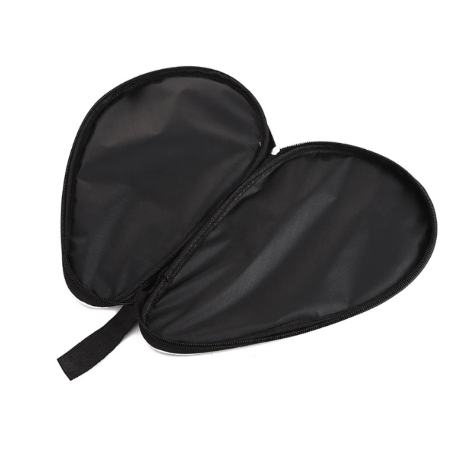 Table Tennis Racket Bag with Carrying Strap Portable Table Tennis Racket Bag Table Tennis Paddle Storage Case Zipper Closure