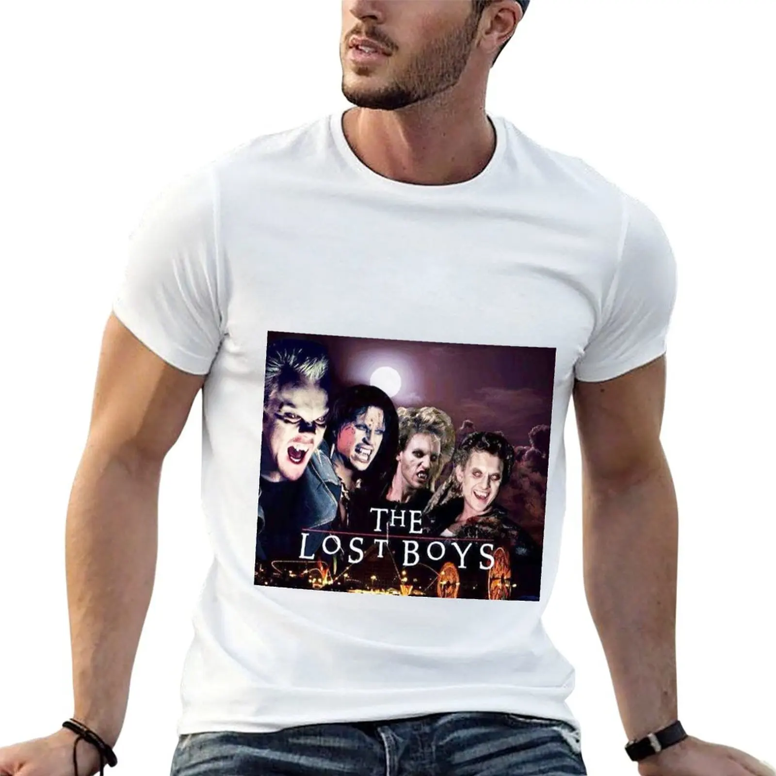 

The Lost Boy Horror Movie Gift For Friend T-Shirt t shirts cotton 100% man t shirts cotton mens graphic t shirts T-shirt