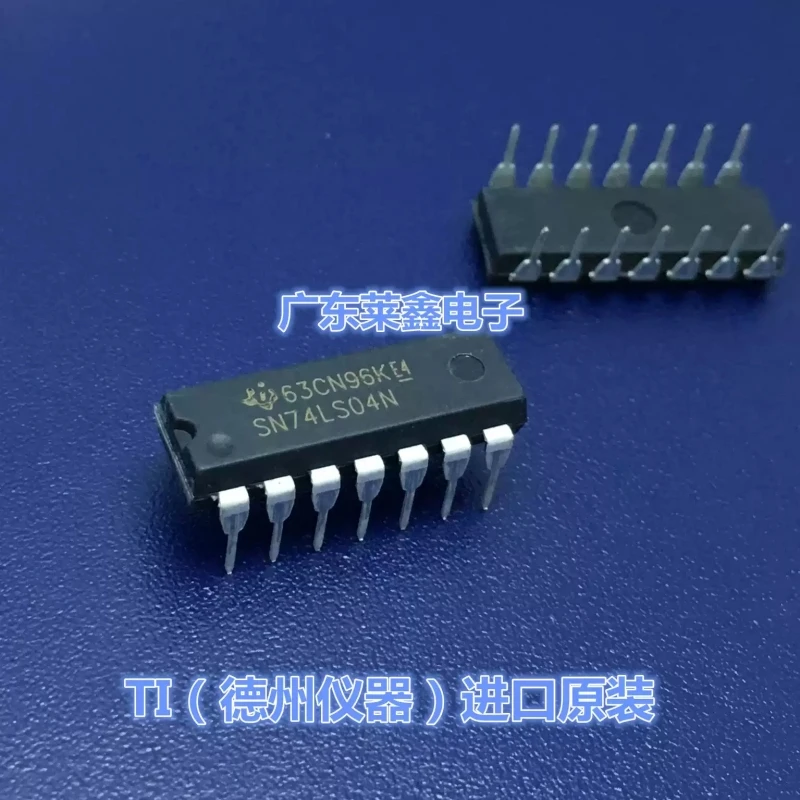 SN74LS04N DIP-14 imported TI logic inverter brand new original genuine product