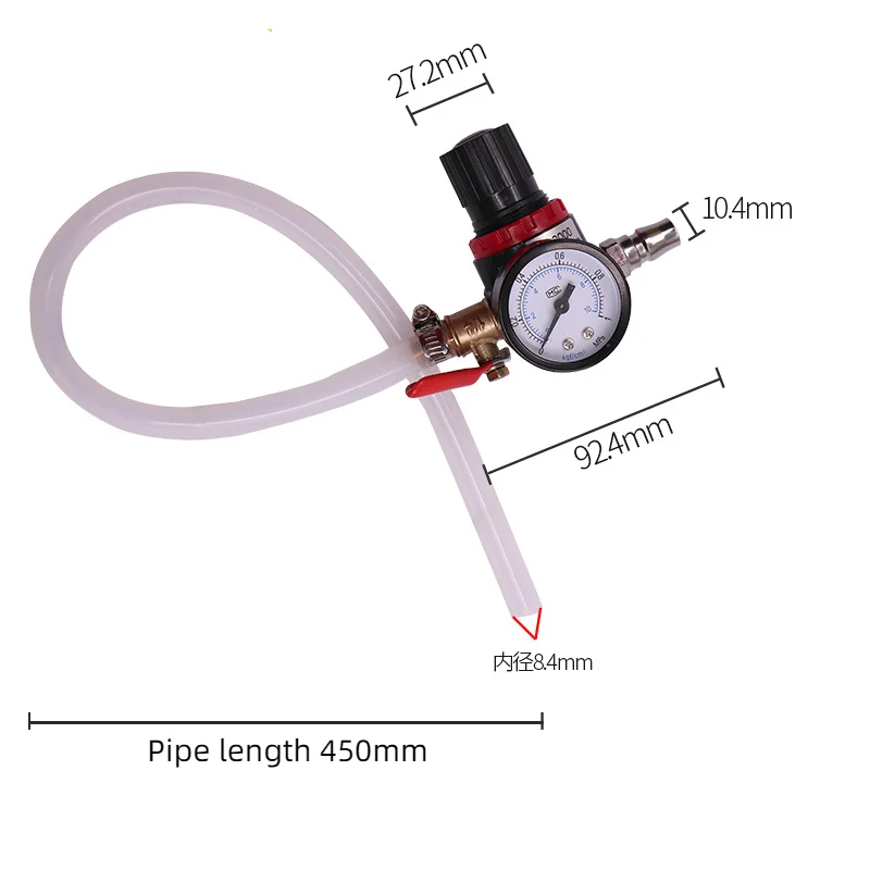 Universal Car Coolant Water Tank Leakage Detector Radiator Pressure Tester Gauge Automotive Inspection Tools Drop Shipping