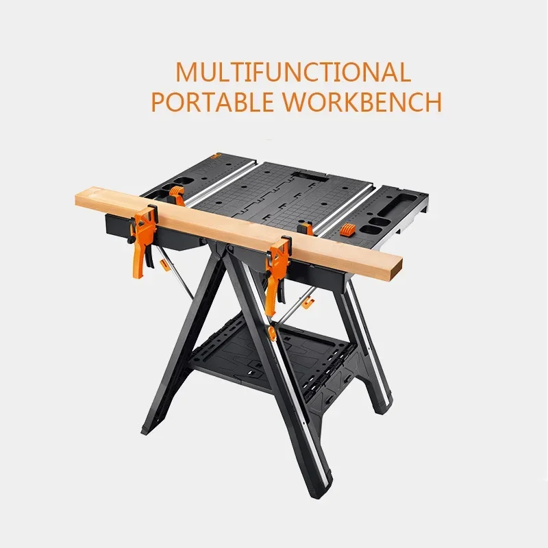 

Upgrade WX051 Multifunctional Portable Woodworking Saw Table Fast Fixing Saw Frame Folding Table Handheld Cutting Machine Workta