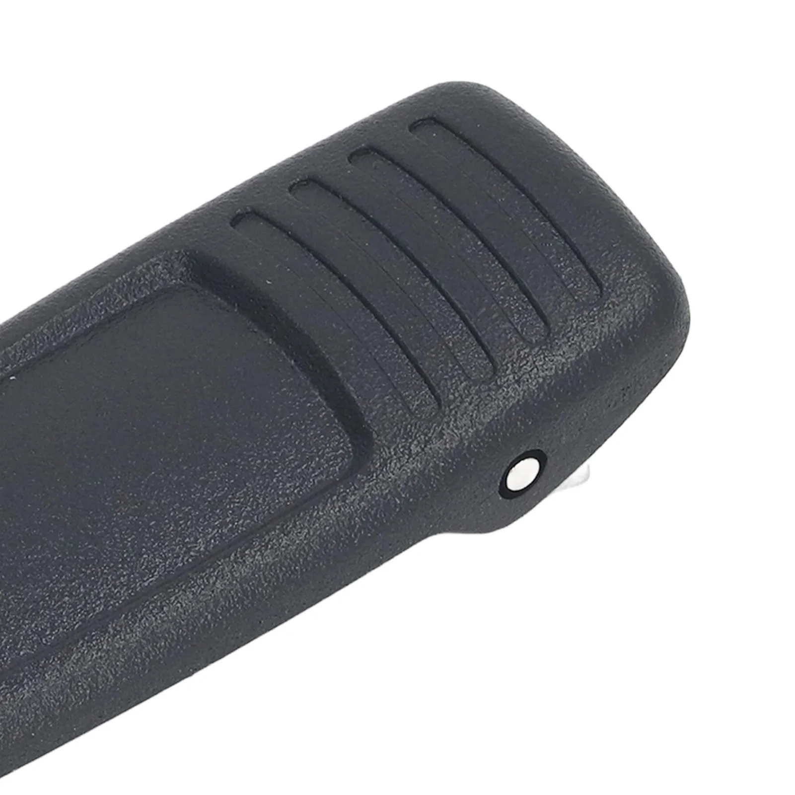 交換用ベルトクリップ ABS 双方向ラジオベルトクリップ ブラック 取り付け簡単 ポータブル アクセサリー用に幅広く互換性あり