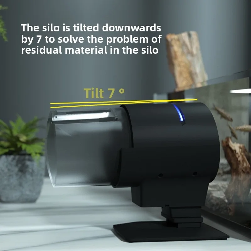 Automatic Fish Feeder Smart Programmable Timer Aquarium Feeder Large Capacity Food Dispenser Tank Tropical Goldfish Vacation Pet
