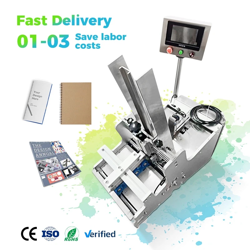 High Speed Automatic Leaflet and Card Feeding Counting Machine for Paper Boxes Tags and Small Material Paging