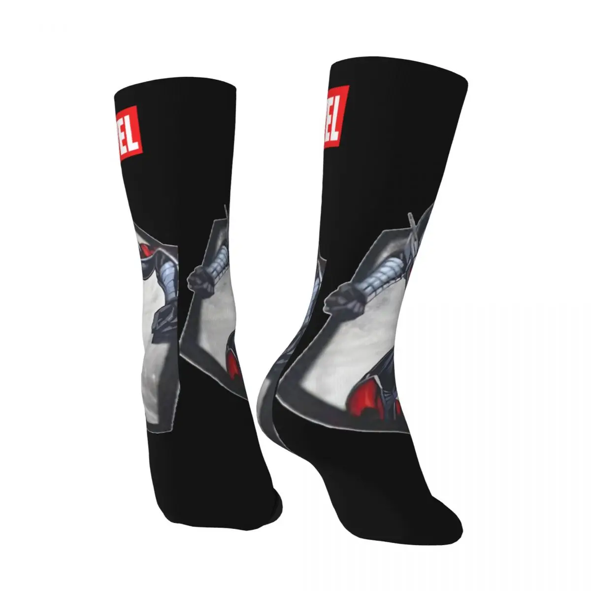 Hip Hop Retro Marvel Limited Edition Crazy Men's compression Socks Unisex Ant-Man Harajuku Seamless Printed Funny Novelty Happy