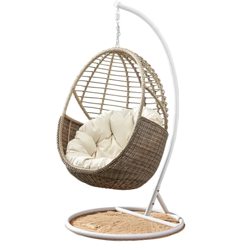 

Outdoor sun protection, waterproof hanging basket, lazy rocking chair, hanging chair, single person courtyard leisure