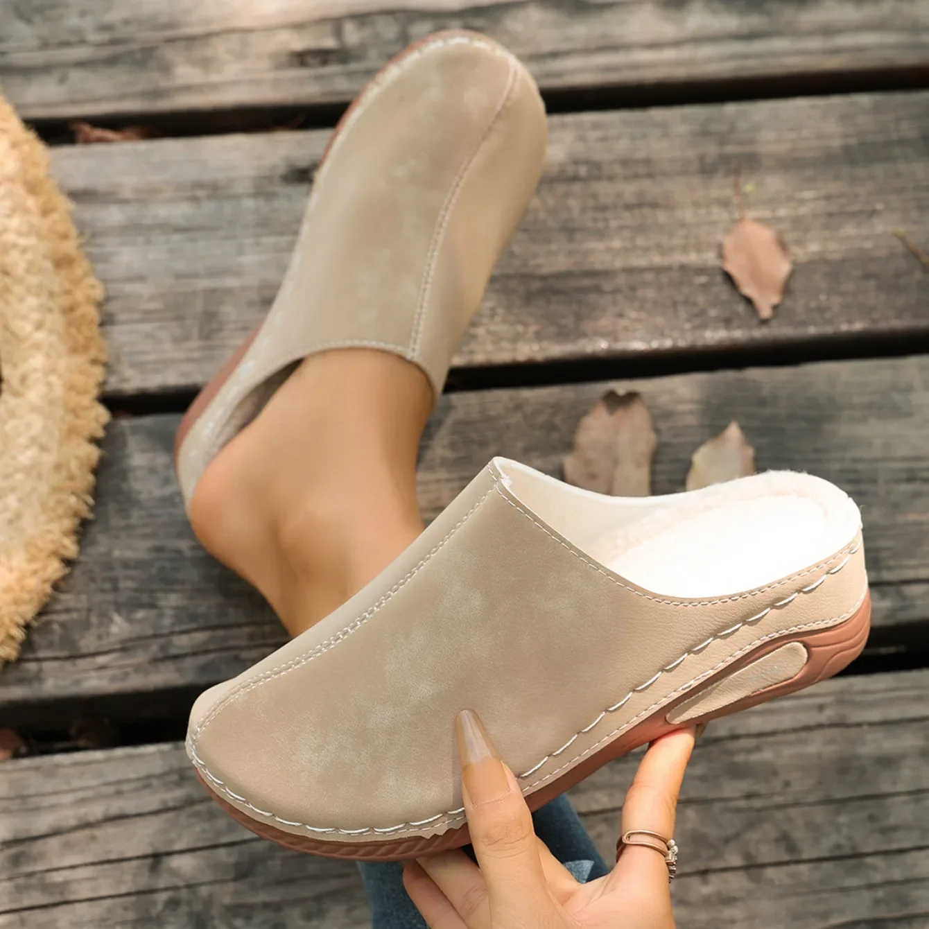2026 Sommer Damen Pantoffeln Strand Designer Schuhe Damen Casual Plateau-Sandalen Bequeme Slip-On Mode-Slides Damen Mules – Detail 11