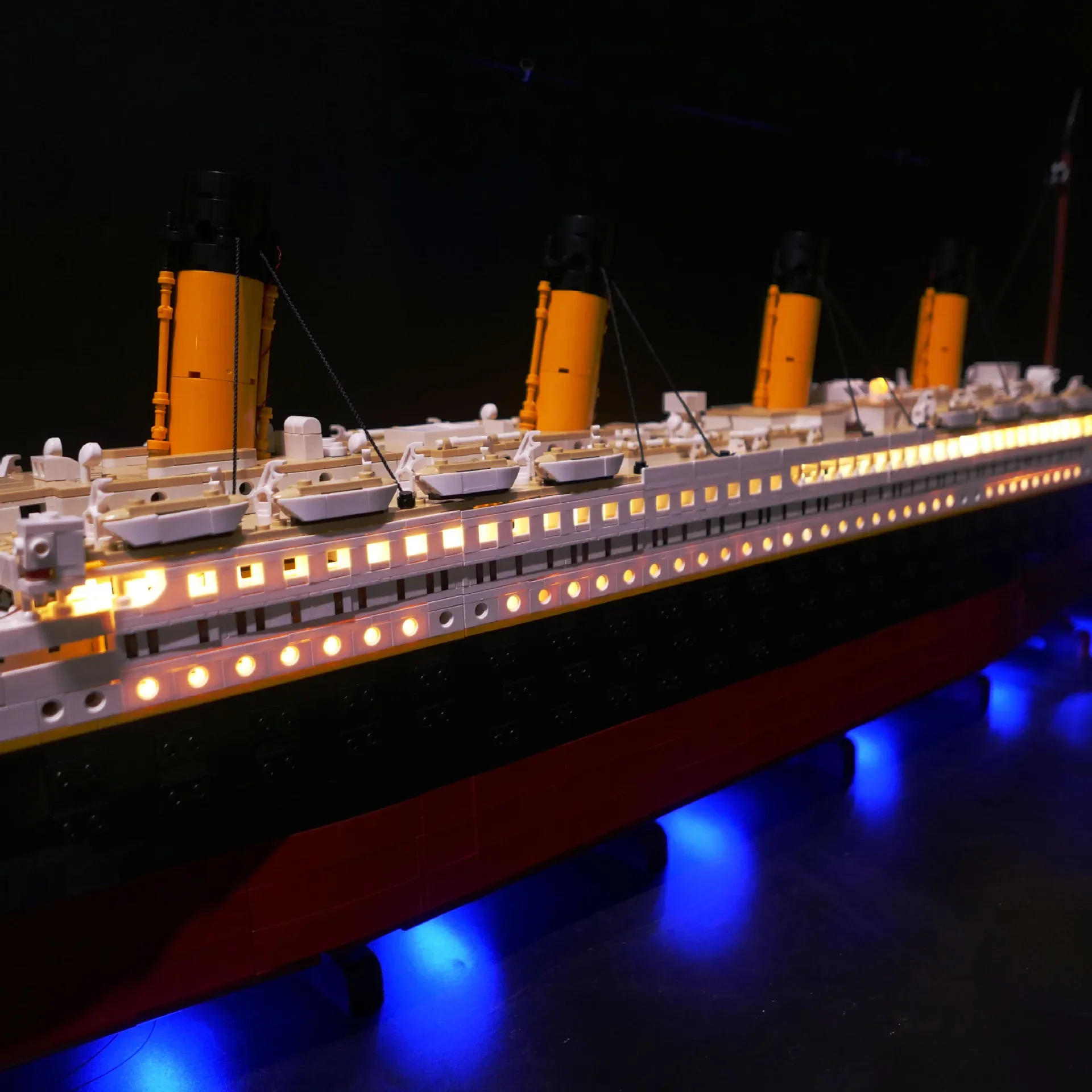 Kit de luces LED de bloques de construcción no incluidos para Titanic 10294, bloques de construcción de regalo, ladrillos de ciudad, juego de juguetes con lámpara DIY