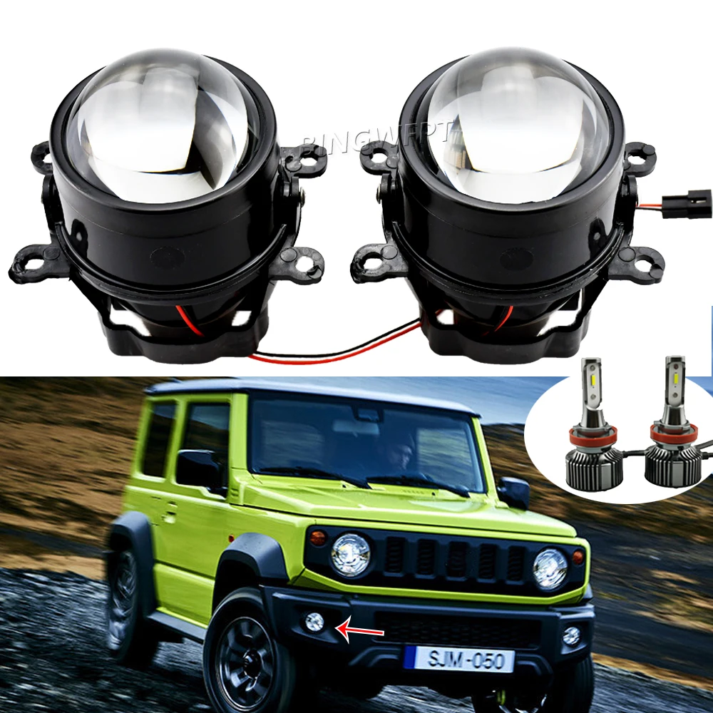 

Fog Lights Tuning PTF For Suzuki Grand Vitara Jimny JB64 JB74 2018 -2020 Swift SX4 Splash Alto H11 HID Projector Bi-xenon Lens