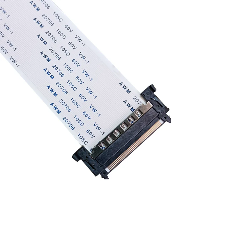 1PCS 4K LCD TV Display Cable - 41P/51 Pin I-PEX Connector, LVDS Pair Cable Interface, FPC