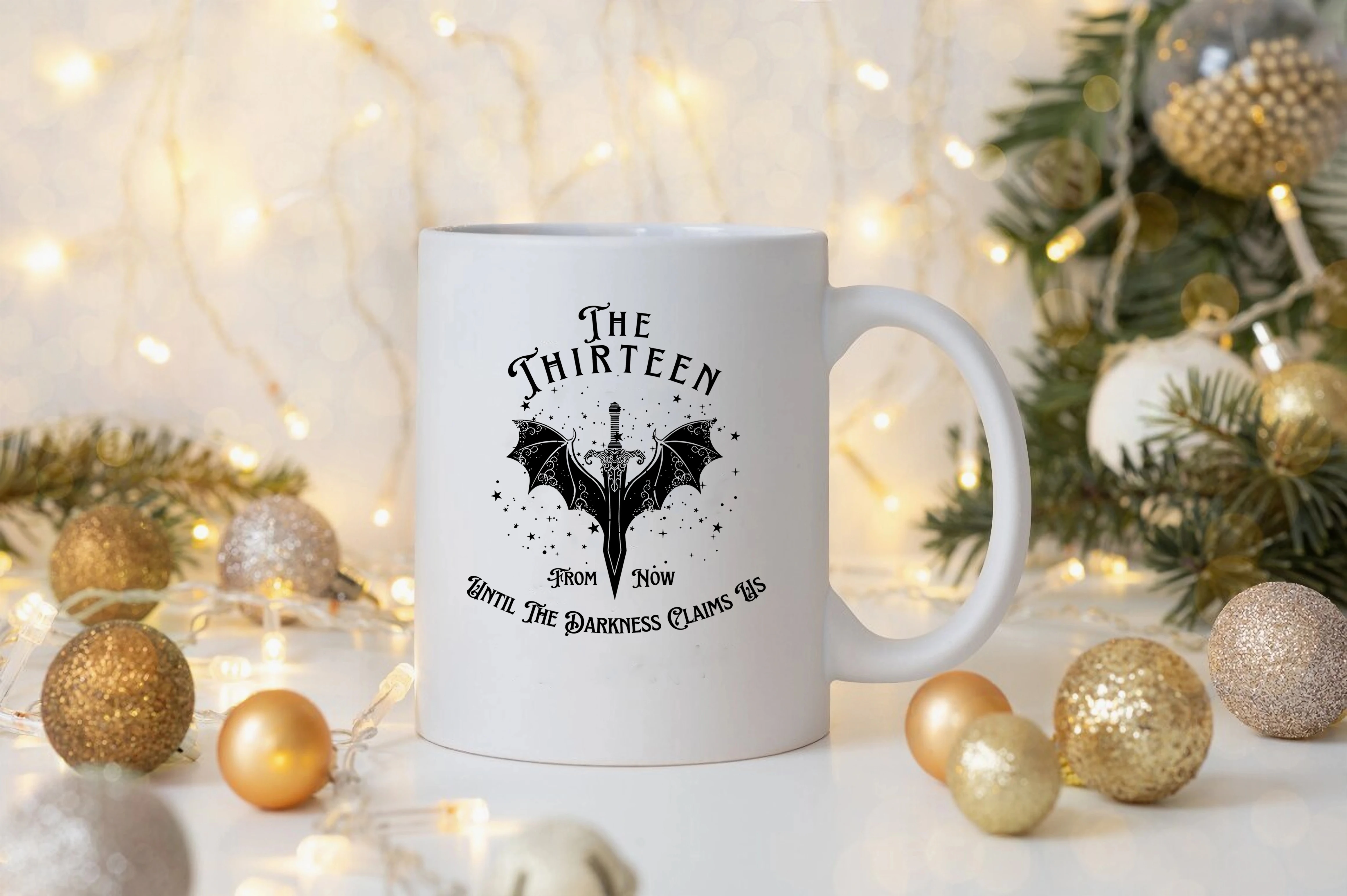 Throne Of Glass Mug The Thirteen Mug Manon Blackbeak Velaris Mug TOG Mug Sarah J Maas Merch Bookish Mugs ACOTAR sjm merch Mug