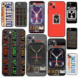 Back to the Future Flux Capacitor Phone Case For iPhone 13 12 Mini 11 14 15 Pro Max SE 2020 7 8 Plus X XS Max XR Cover Shell