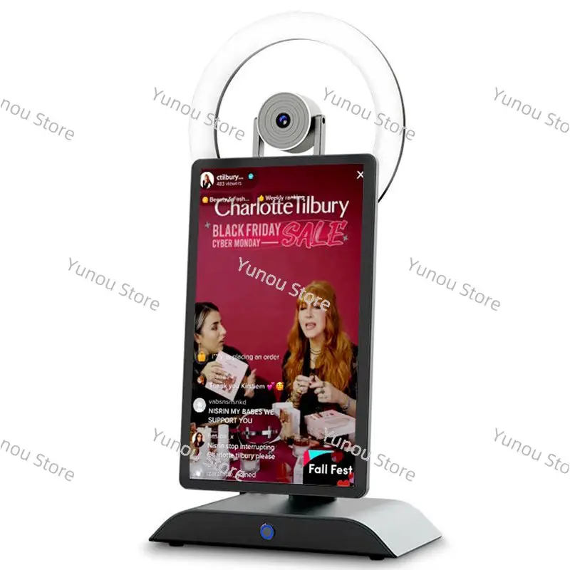 

Inch LCD Touch Screen Professional Smart Live Broadcast for Tiktok Youtube Interact Live Stream Equip Machine 15.6