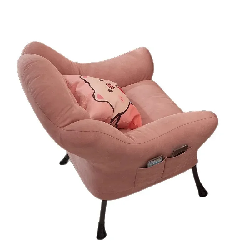 

Lazy sofa single, small sofa chair, student dormitory computer chair, comfortable nest, casual bedroom back recliner