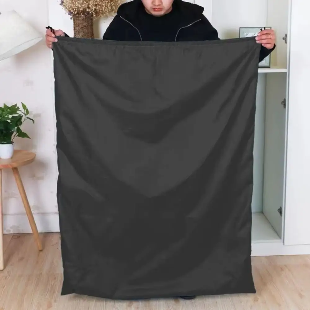 Portable Waterproof Drawstring Sack Large Capacity Super Large Clothes Storage Bag Reusable Oxford Cloth Laundry Bags