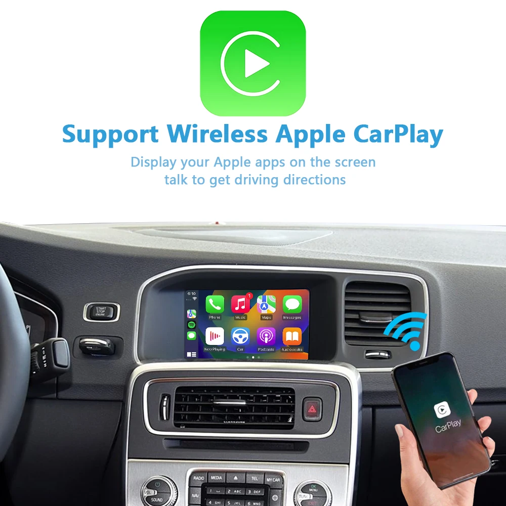 Wireless CarPlay for Volvo V40 XC40 XC60 V60 S60 7