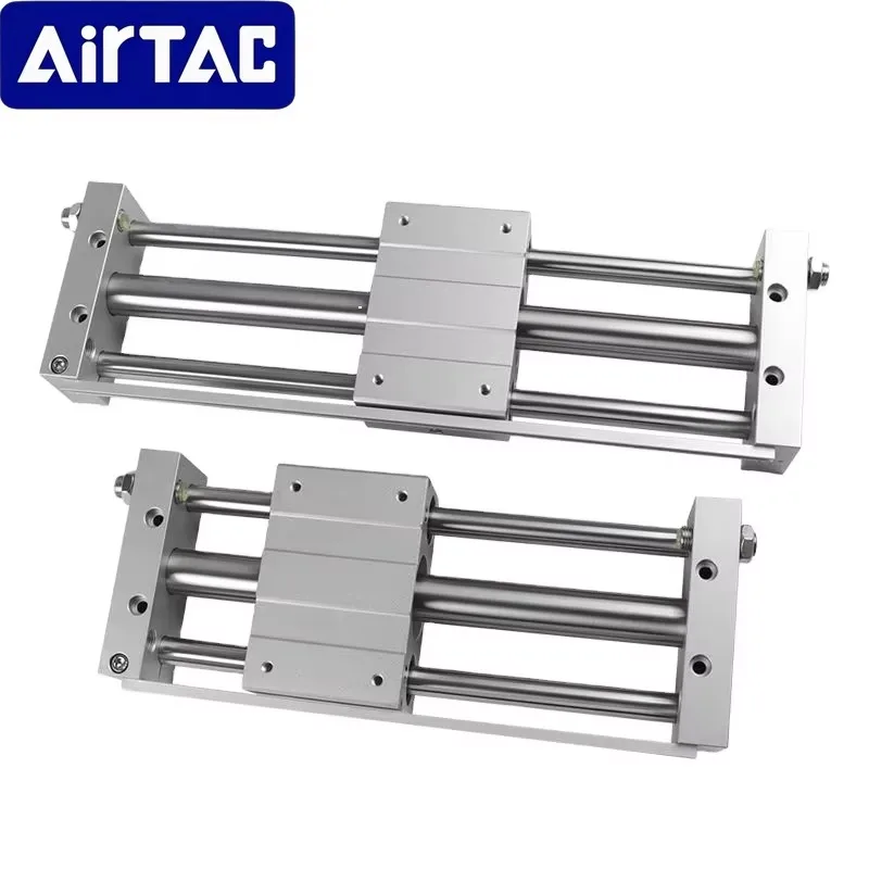 In Stock Original AirTAC Type High Precision Linear Guide Aluminum RMTL32-600S Magnetically Coupled Rodless Cylinder