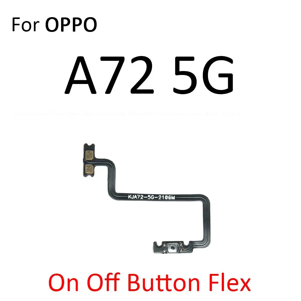 Volume Button Power Switch On Off Key Ribbon Flex Cable For OPPO A72 A73 A73s A74 4G 5G 2020 2017 Replacement Parts