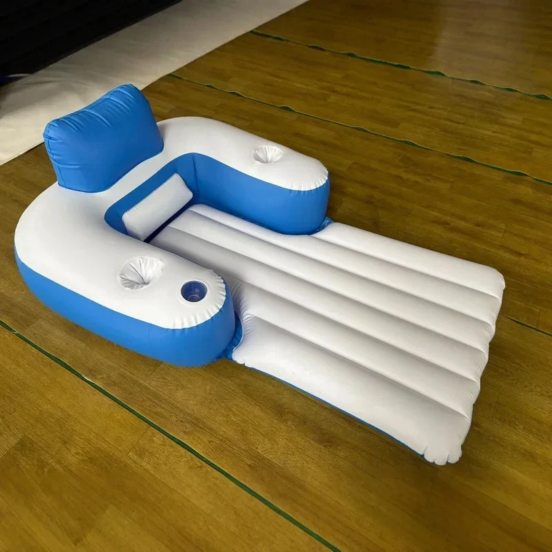 Inflatle Row Propeller Single Driving Float Ring Floating Chair
