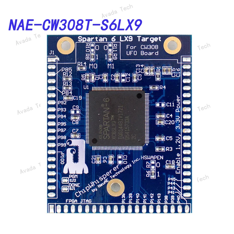 

Avada Tech NAE-CW308T-S6LX9 Programmable Logic IC Development Tool Spartan 6LX9 FPGA Target for CW308