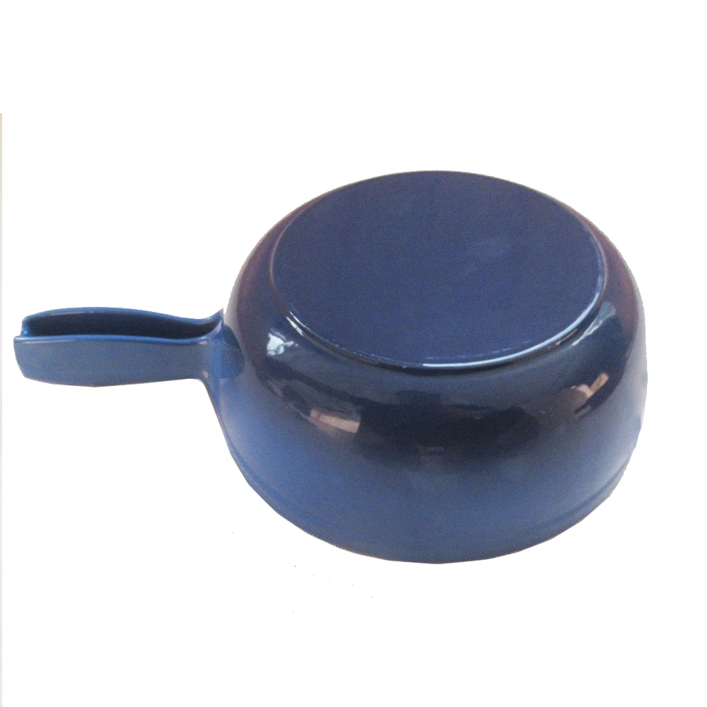 Wholesale Red Camping Mini Hot Pot Cast Iron Enamelled Non Stick Cheese Fondue Sets view 4