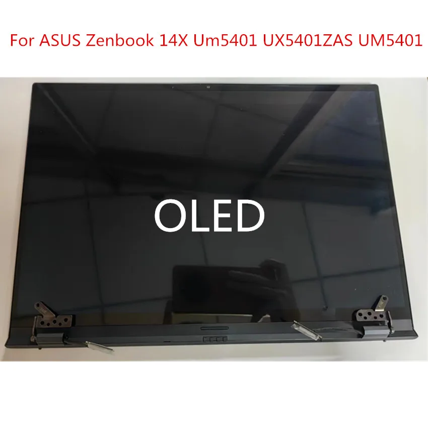 

140inch For ASUS Zenbook 14X Um5401 UX5401ZAS UM5401 OLED Display Panel LCD Screen Replacement Top Half Parts (no touch)