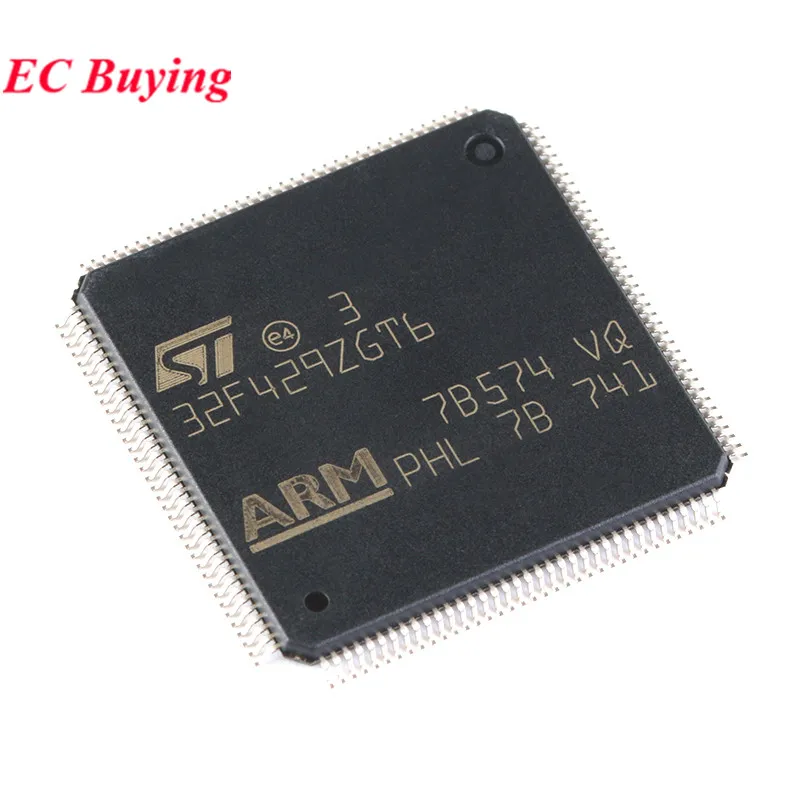 STM32F429ZGT6 STM32 F429ZGT6 STM32F429 F429ZG 32F429ZGT6 LQFP-144 ARM Cortex-M4 32-bit Microcontroller MCU Chip IC Controller