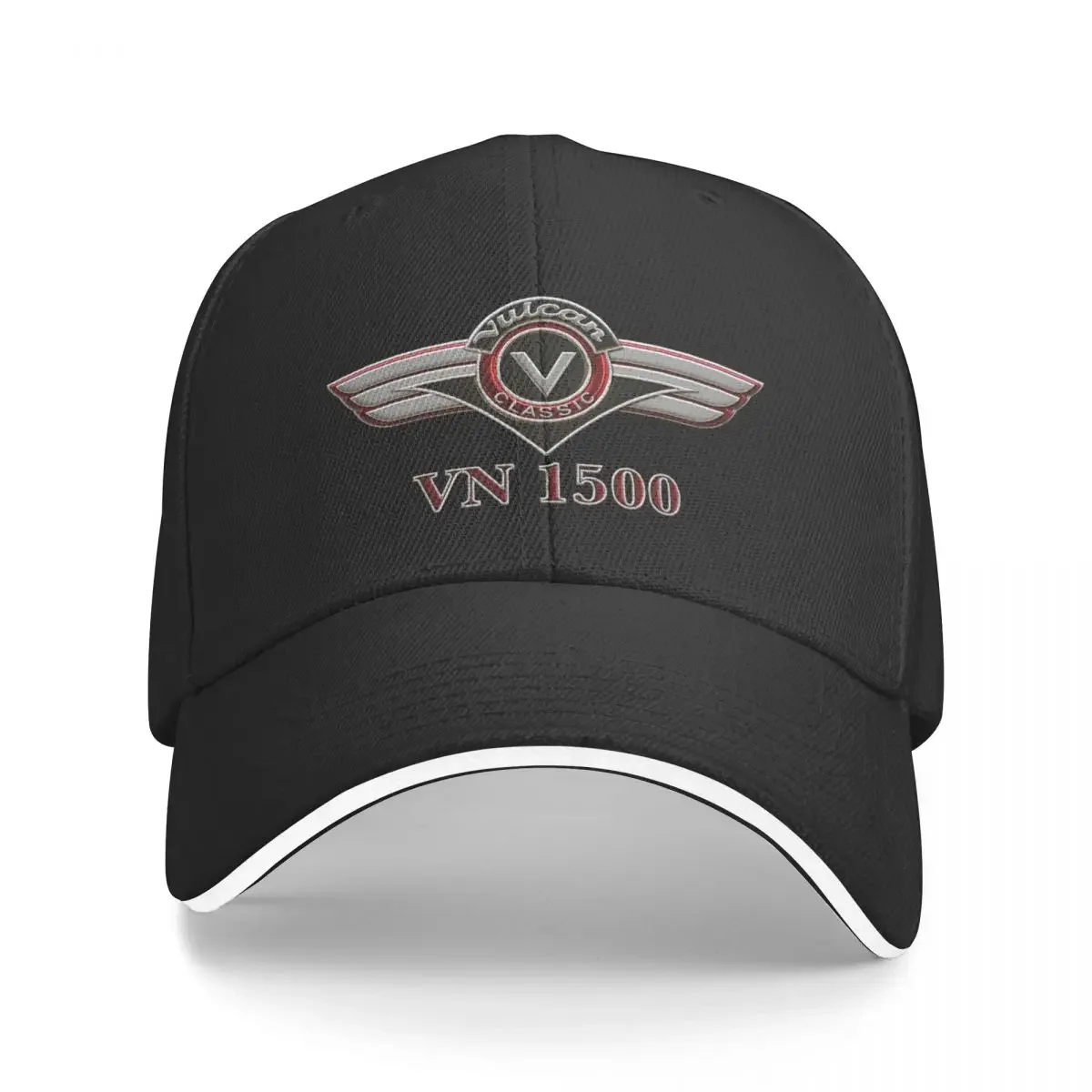 

Vulcan VN 1500 Logo 2 3D Baseball Cap Hat Beach fishing hat Anime Hat Women's Beach Men's