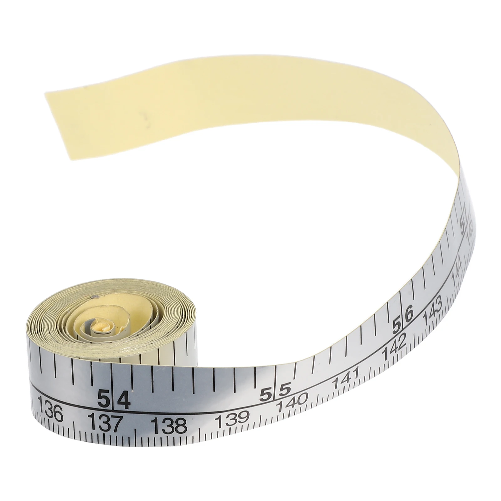 

1.5m Self-Adhesive Measuring Tape Peel and Stick Ruler for Height Scale Wall Sewing Fabric Workbench Height Scale
