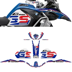 For BMW R1200GS R1250GS Tank Pad Motorcycle Stickers Gas Fuel Oil Protector ADV Adventure GSA R 1200 1250 GS Protection 13-19